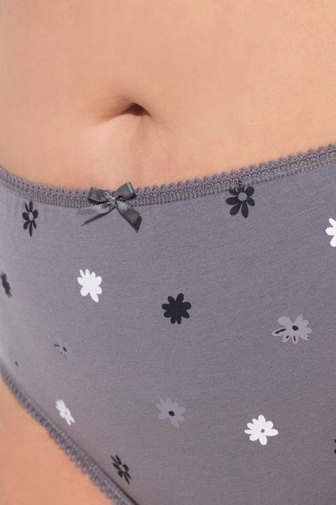 Produktbild Ulla Popken Strings, 5er-Pack, Millefleur/einfarbig (54)