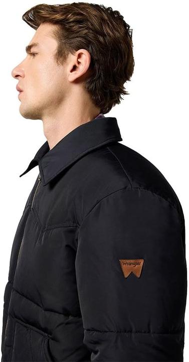 Actual product image Wrangler Puffer Jacket, Regular Fit, Machine Washable (L)