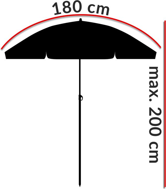 Image du produit Kingsleeve Parasol 1,8 ou 2 m (1.80 m)