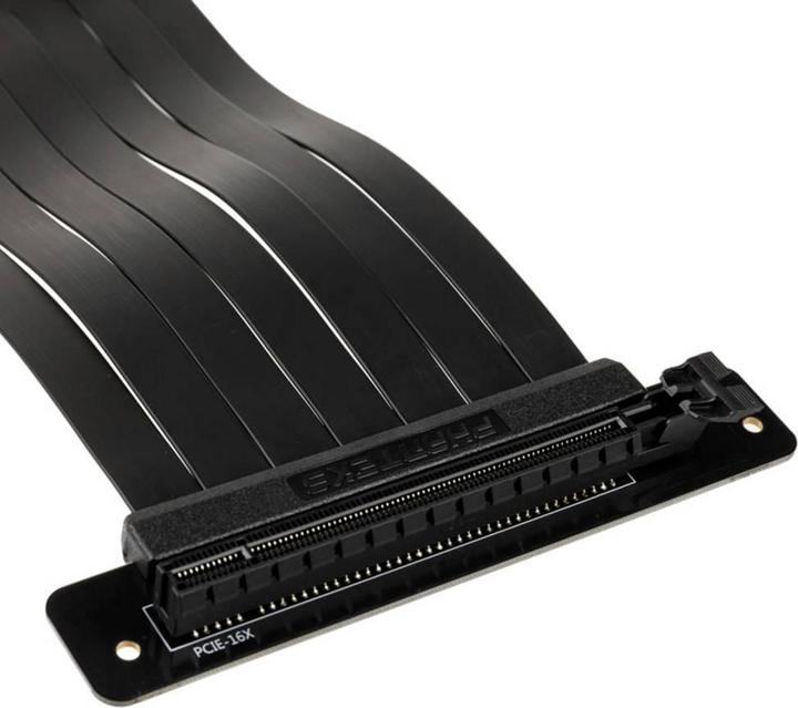 Image du produit Phanteks Câble ruban PCIe x16 riser, 90 degrés (22 cm, PCIe)