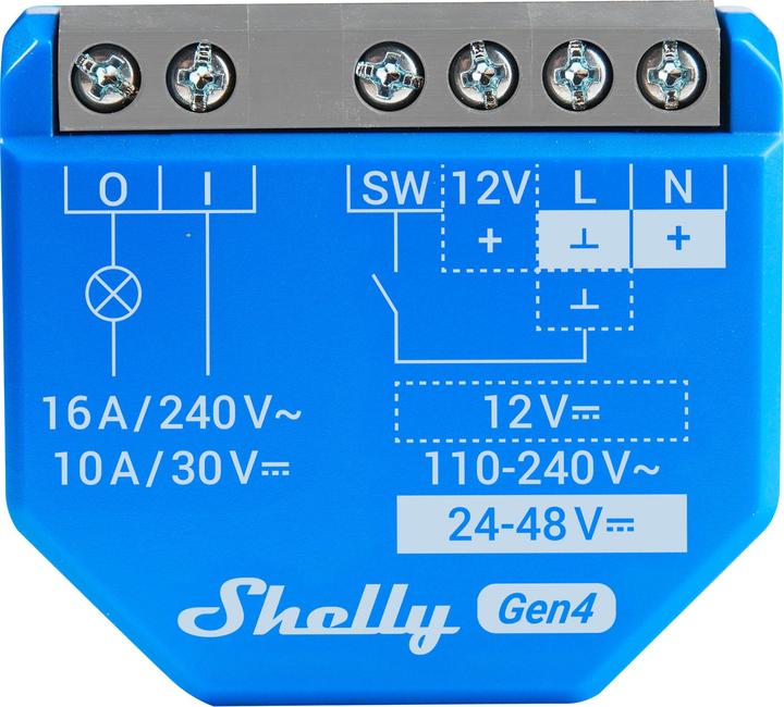 Produktbild Shelly 1 Gen4 (Schaltaktor)