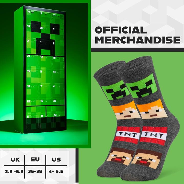 Produktbild Minecraft Minecraft-Socken (35 - 40)