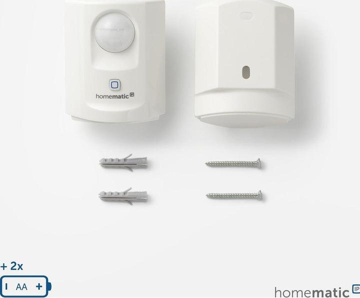 Produktbild Homematic IP Bewegungsmelder mit Dämmerungssensor (12 m)