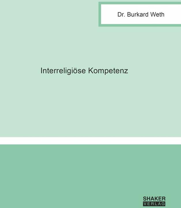 Interreligiöse Kompetenz (Allemand, Burkard Weth, 2025)