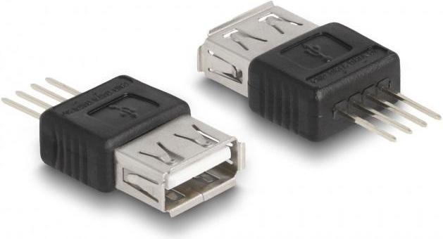 Immagine prodotto Delock Adattatore presa USB 2.0 Tipo-A a 4 pin (3.23 cm)