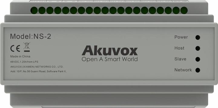 Productafbeelding Akuvox netwerkschakelaar. 2-draads ip (6 Havens)