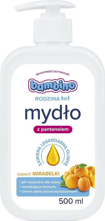 NIVEA BAMBINO RODZINA Mydło 500ml d/rąk Mirabelk& (Flüssigseife, 500 ml)