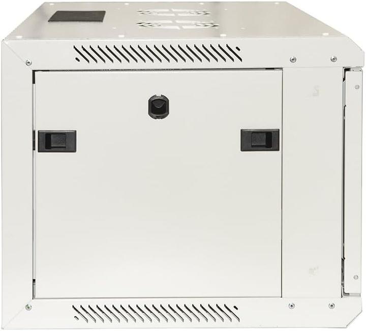 Produktbild Connetto Met Sicherheitsglastür aus Metall, klappbaren Seiten und stabiler Stahlkonstruktion (10.86 HE, 19 Zoll Rack)