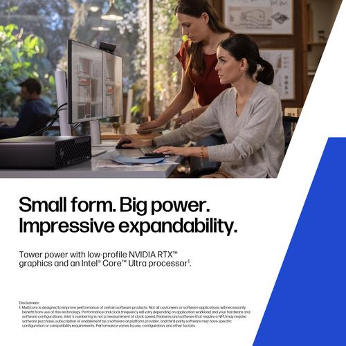 Actual product image HP Z2 SFF G1i (1000 GB, 32 GB, Intel Core Ultra 7 265K, RTX A400)