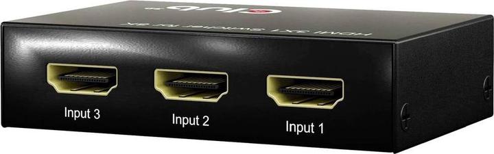 Produktbild Club 3D Club3D HDMI Switchbox 3 Eingänge -> 1 Ausgang 8K60Hz UHD retail