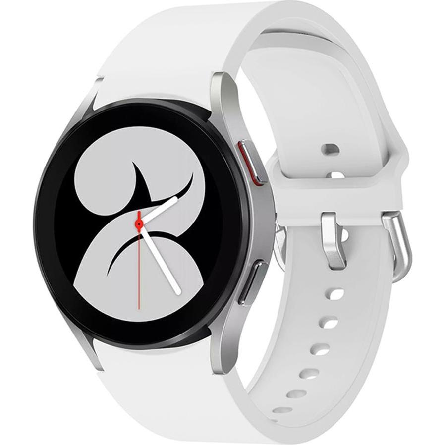 Cover-Discount Galaxy Watch 4 40mm - Sportarmband weiss (40 mm, Silikon, Galaxy Watch 4), Uhrenarmband, Weiss