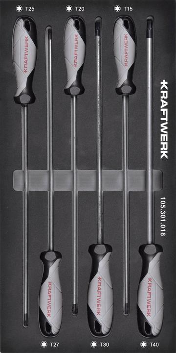 Actual product image Kraftwerk Long screwdriver TX insert