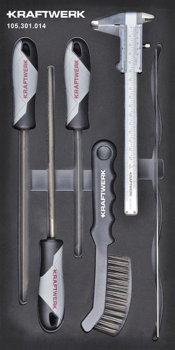 Kraftwerk Inserto per set di lime (intarsio a S)