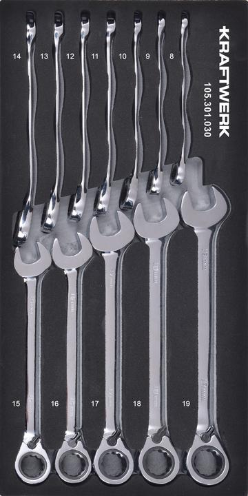 Kraftwerk Inserto del set di cricchetti ad anello