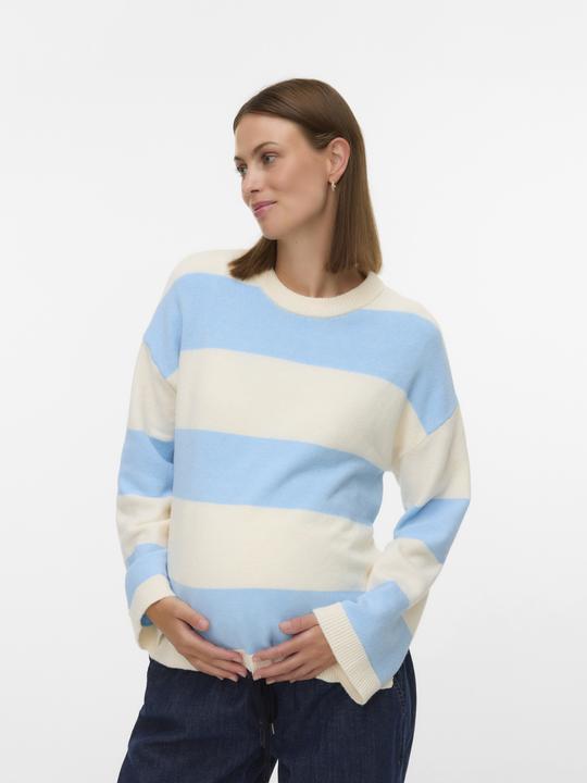 Immagine prodotto Mamalicious Normal geschnitten Rundhals Weite Ärmel Pullover Strickpullover