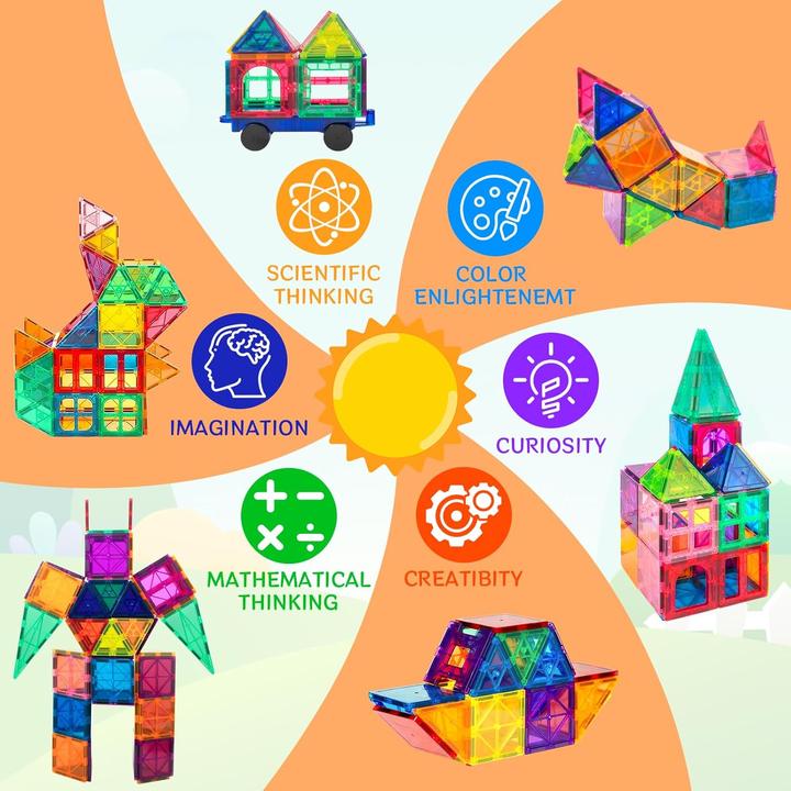 Image du produit Aqxong Magnetische Bausteine Set