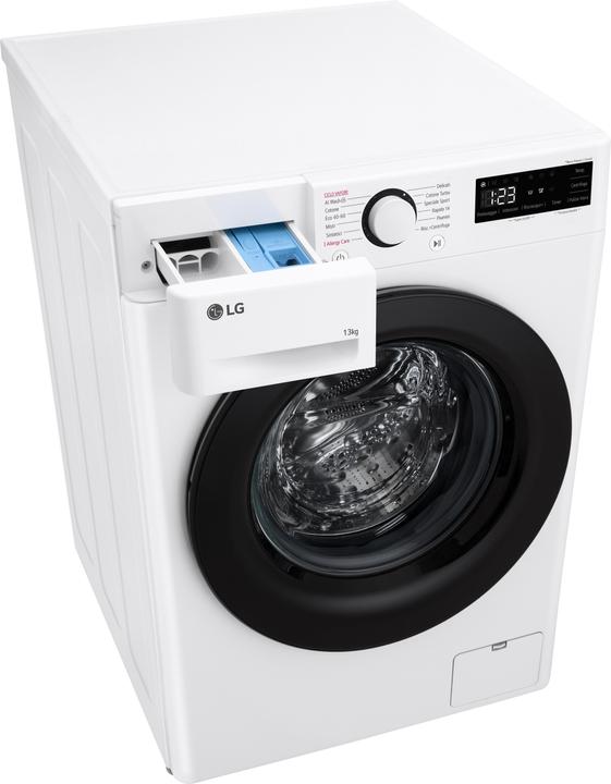 Actual product image LG F4R3013NSWB 13Kg AI DD Washing Machine Class (13 kg, Left)