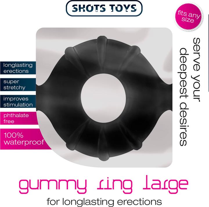 Actual product image Doc Johnson Gummy ring (1.70 cm)