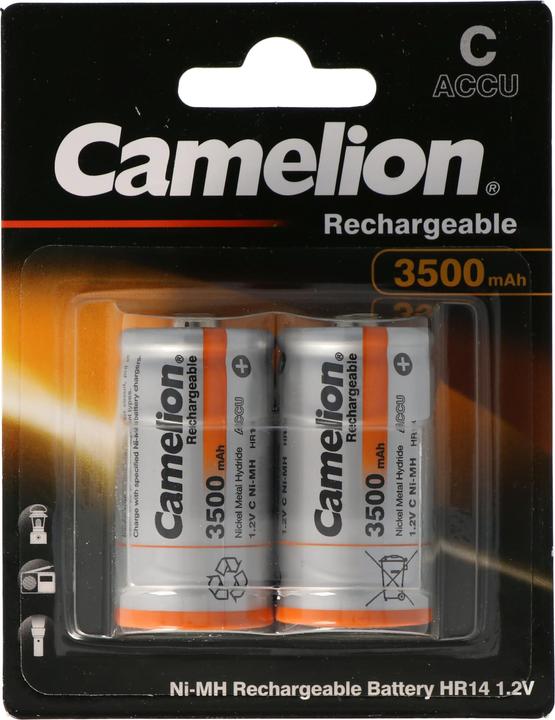 Produktbild Camelion Akku HR14 C 3500mAH (2 St.) (2 Stk., C, 3500 mAh, Akku)