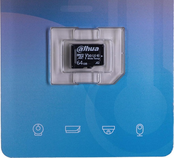 Productafbeelding Dahua TF-W100-64GB microSD kaart 64GB (64 GB, microSD, U1, UHS-I)