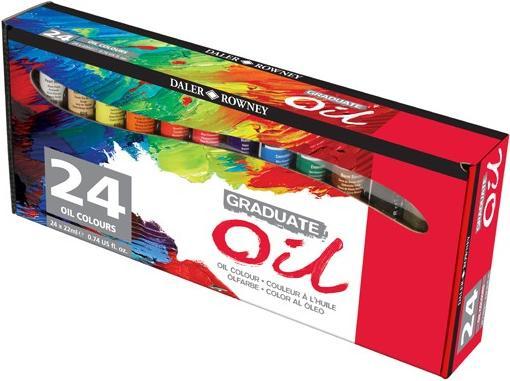 Produktbild Daler-Rowney Oelfarbe Graduate Set (22 ml)