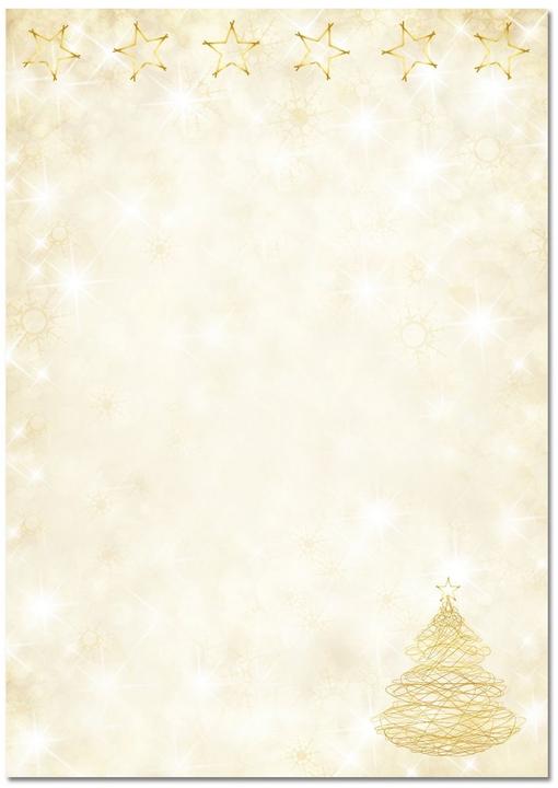 Sigel Carta con motivi natalizi Natale grazioso (100x)