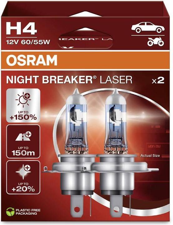 Immagine prodotto Osram Night Breaker® Laser Next Generation H4 (H4)