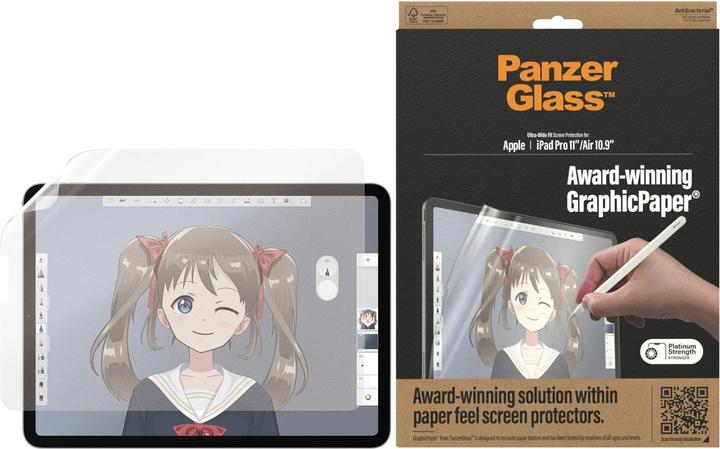 Actual product image PanzerGlass Case Friendly GrapicPaper AB (1 pcs., Apple iPad Pro 11 2018, Apple iPad Pro 11 2020, Apple iPad Pro 11 2021, Apple iPad Pro 11 2022)