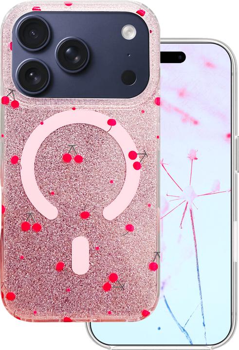 Produktbild OEM Cherry Mag case for iPhone 17 Pro Max 6,9" glitter (Apple iPhone 17 Pro Max)