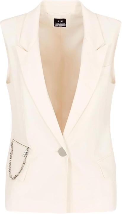 Armani Exchange Arte Sella Regular Fit with Chain Detail and Recycled Polyester (40)