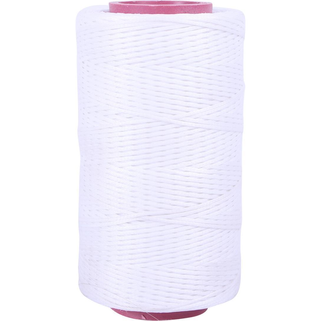 Qhp geflochtenes gewachstes garn, Garn + Wolle, Weiss