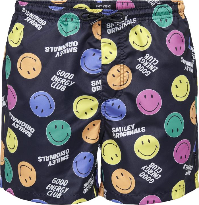 Produktbild Only & Sons Onsted Life Swim Short Smiley Aop 5440 (XXL)