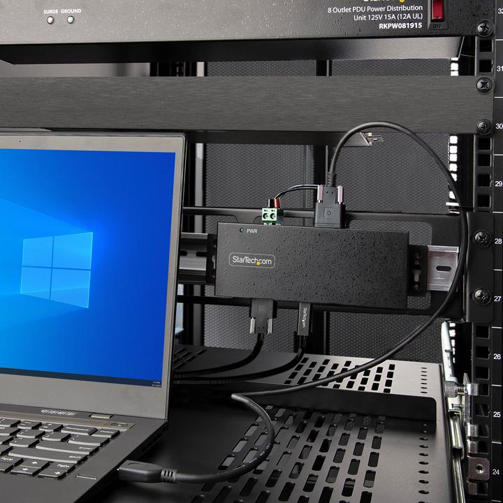 Immagine prodotto StarTech USB Hub Industrial 7-Port USB 3.2 10Gbps (USB-C, 7 porte)