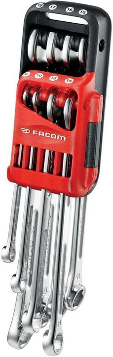Immagine prodotto Facom OGV Chiave combinata 441 XL 8 pezzi (19 mm, 12 mm, 14 mm, 16 mm, 10 mm, 18 mm, 17 mm, 11 mm, 15 mm, 8 mm, 9 mm, 13 mm)