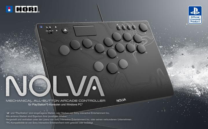 Produktbild HORI NOLVA Mechanical All-Button Arcade Controller (PC, PS5)