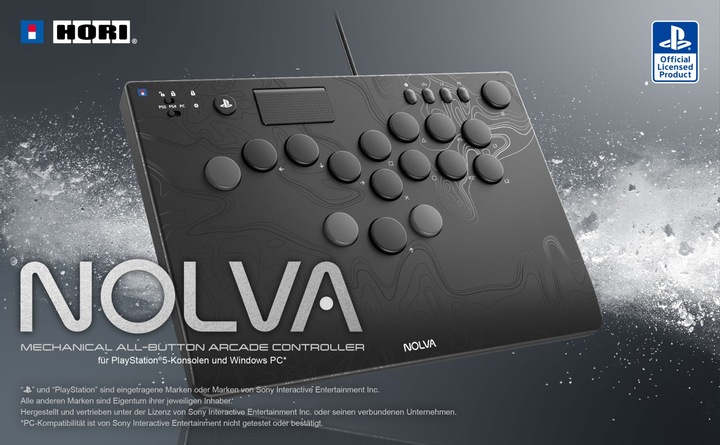 Produktbild HORI NOLVA Mechanical All-Button Arcade Controller (PC, PS5)