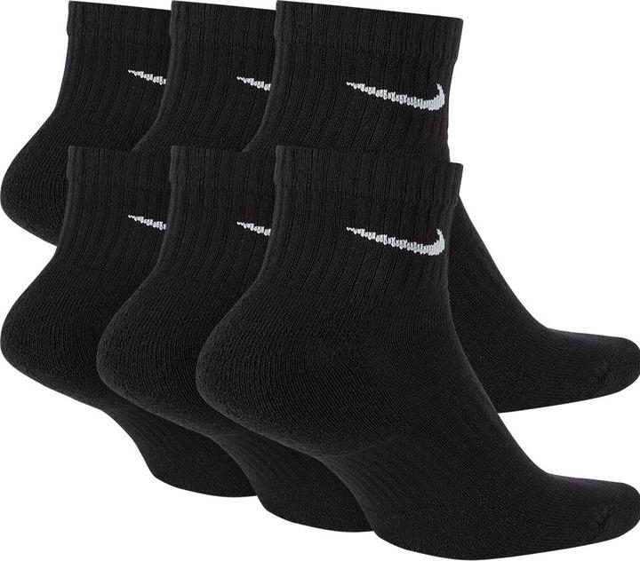 Actual product image Nike Everyday Cushioned Ankle 6 Pack Socks (pack of 6, M)