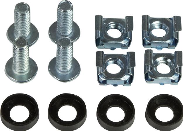 Productafbeelding LogiLink Kabelmanagementbeugel 40 x 40 mm voor 19" kasten, 2 stuks