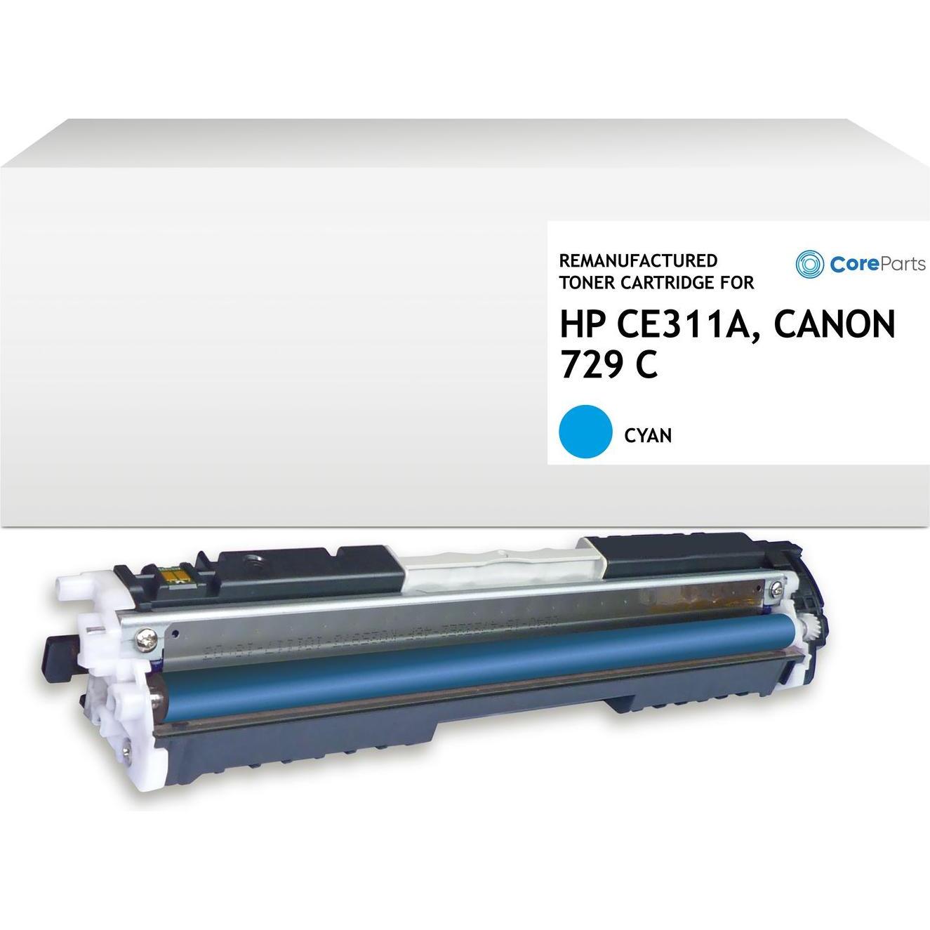 CoreParts, Toner, Lasertoner for Canon Cyan