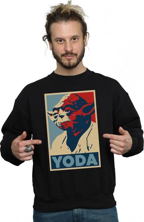Produktbild Star Wars Yoda Poster Sweatshirt (3XL)