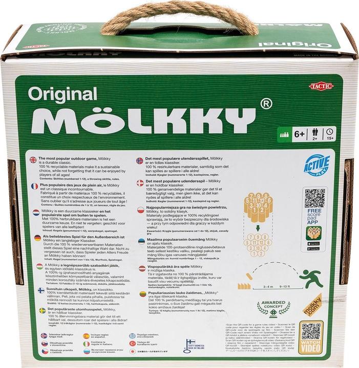 Actual product image Tactic Mölkky