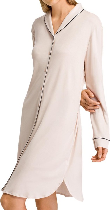 Produktbild Hanro Natural Comfort Nachthemd - 100 cm lang - Langarm (XL)