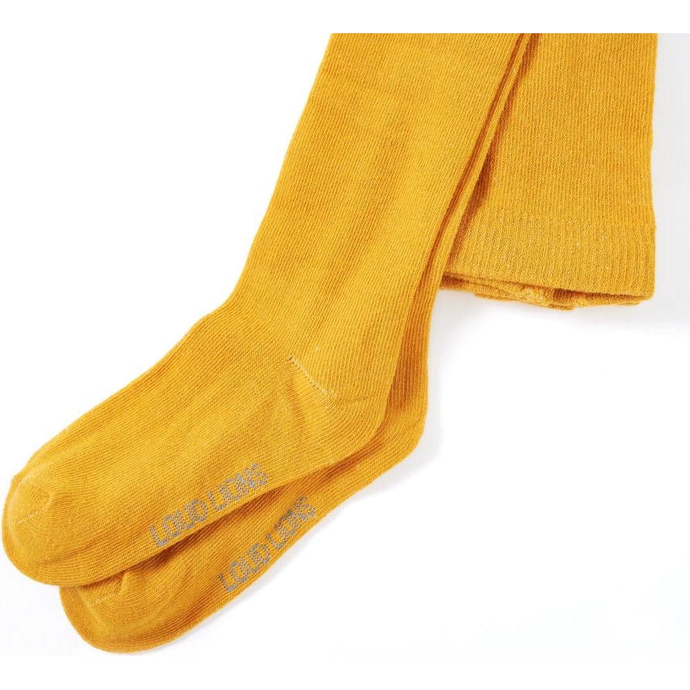 VidaXL, Unisex, Strümpfe, Kinderstrumpfhose Dunkles Ocker 140,Farbe: Dunkles, Gelb, (140)