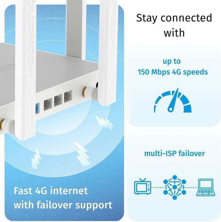Produktbild Keenetic Router KN-4910-01-EU