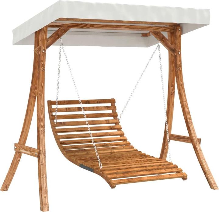 Actual product image vidaXL Schaukelbett