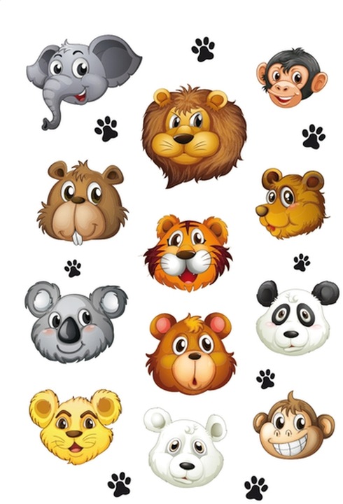 Produktbild Herma Sticker Tiere
