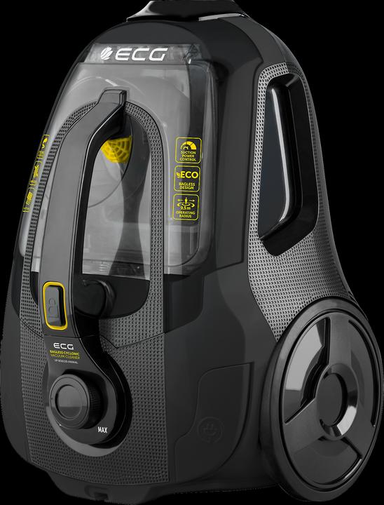 ECG VP BS6120 Animal Bagless vacuum cleaner, HEPA filter, dust container volume: Dry&wet