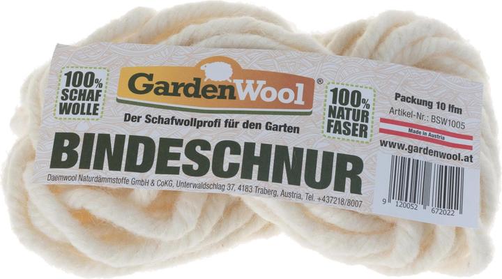 GardenWool Binding cord natural white