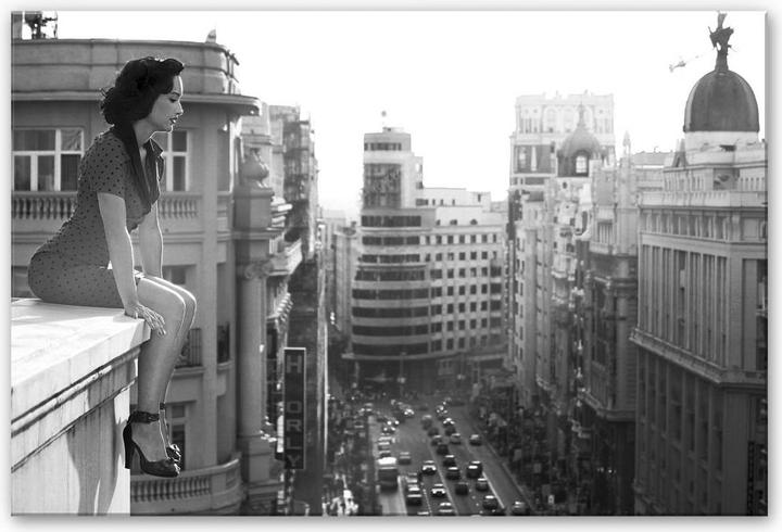 Image du produit Trenddeko Marcos - Sur le rooftop (100 x 70 cm)