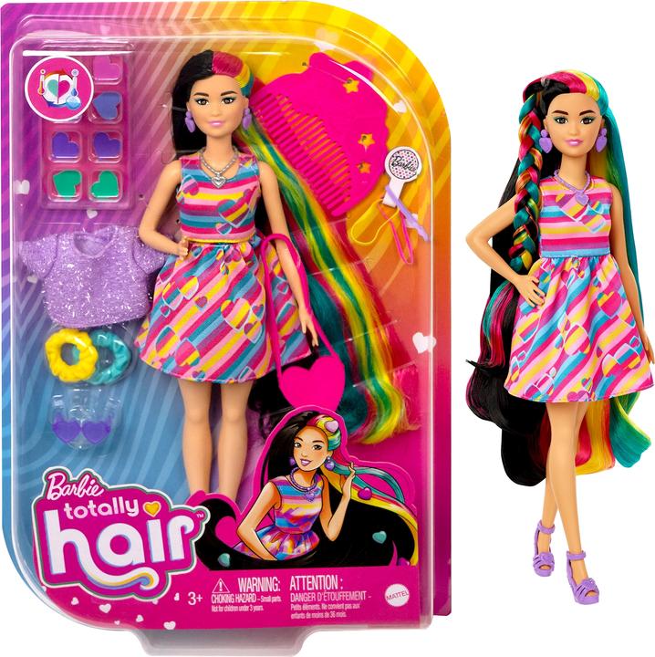 Produktbild Barbie Totally Hair inkl. Styling-Zubehör